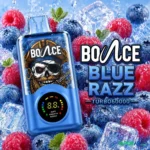 bounce turbo 60k puffs 20mg disposable vape in dubai blue razz