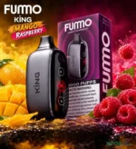 fummo king 20mg 40000 puffs disposable vape mango raspberry