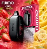fummo king 20mg 40000 puffs disposable vape strawberry banana