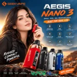 GeekVape Aegis Nano 3 Kit 1600mAh in The UAE