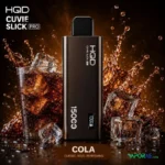 hqd cuvie silk pro 50mg nicotine disposable vape cola