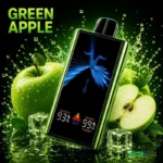ignite v300 30000 puffs disposable vape 50mg in dubai uae green apple