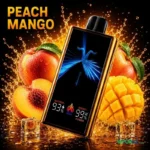 ignite v300 30000 puffs disposable vape 50mg in dubai uae peach mango