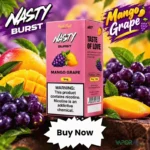 nasty burst 3mg 60ml vape juice in uae mango grape