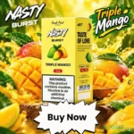 nasty burst 3mg 60ml vape juice in uae triple mango