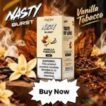nasty burst 3mg 60ml vape juice in uae vanilla tobacco