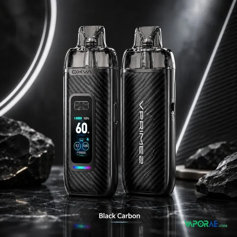 oxva vprime 2 pod vape kit 60w in dubai uae black carbon