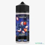 panther x series freebase 3mg nicotine vape juice blueberry strawberry dragonfruit
