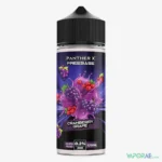 panther x series freebase 3mg nicotine vape juice cranberry grape