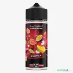 panther x series freebase 3mg nicotine vape juice exotica