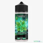 panther x series freebase 3mg nicotine vape juice miami mint