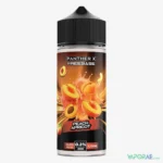 panther x series freebase 3mg nicotine vape juice peach apricot