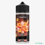 panther x series freebase 3mg nicotine vape juice peach ice