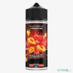 panther x series freebase 3mg nicotine vape juice peach mango watermelon
