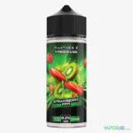 panther x series freebase 3mg nicotine vape juice strawberry kiwi