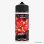 panther x series freebase 3mg nicotine vape juice strawberry watermelon