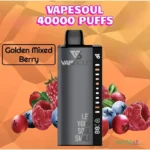 vape soul 40000 puffs 20mg nicotine disposable vape golden mixed berry