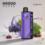 vape soul 40000 puffs 20mg nicotine disposable vape grape ice