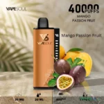 vape soul 40000 puffs 20mg nicotine disposable vape mango passion fruit
