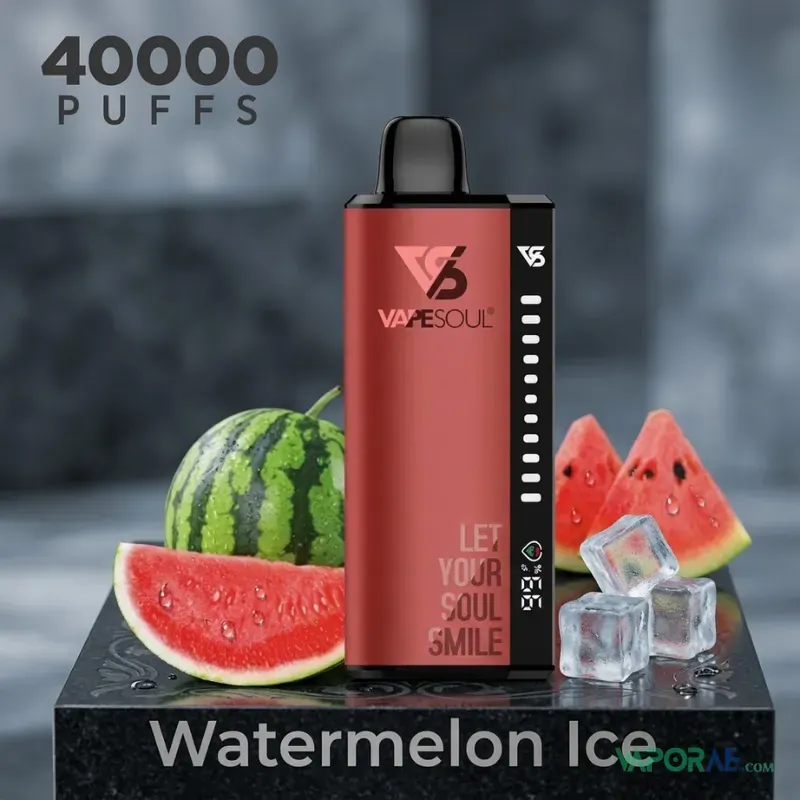 vape soul 40000 puffs 20mg nicotine disposable vape watermelon ice