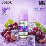vozol salt prime 50mg nicotine 30ml vape juice grape ice