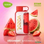 vozol star 35000 puffs 50mg nicotine disposable vape strawberry watermelon