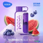 vozol star 35000 puffs 50mg nicotine disposable vape watermelon blue slush