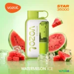 vozol star 35000 puffs 50mg nicotine disposable vape watermelon ice