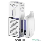 malaki flonq max s8000 puffs 20mg nicotine vape grape