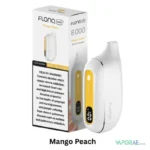 malaki flonq max s8000 puffs 20mg nicotine vape mango peach
