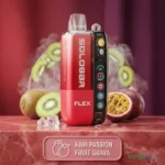 solo bar flex 20mg nicotine 55000 puffs disposable vape kiwi passion fruit guava