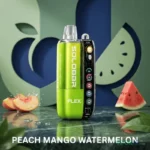 solo bar flex 20mg nicotine 55000 puffs disposable vape peach mango watermelon