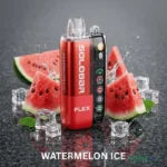 solo bar flex 20mg nicotine 55000 puffs disposable vape watermelon ice